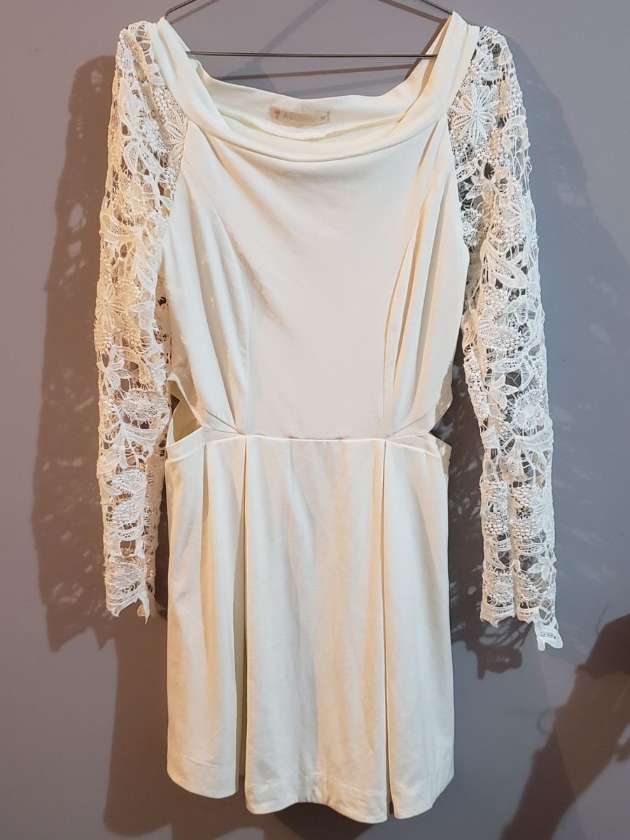 vestido branco aquamar