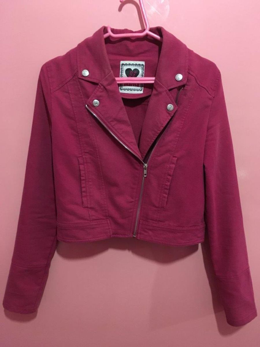 jaqueta rosa marisa