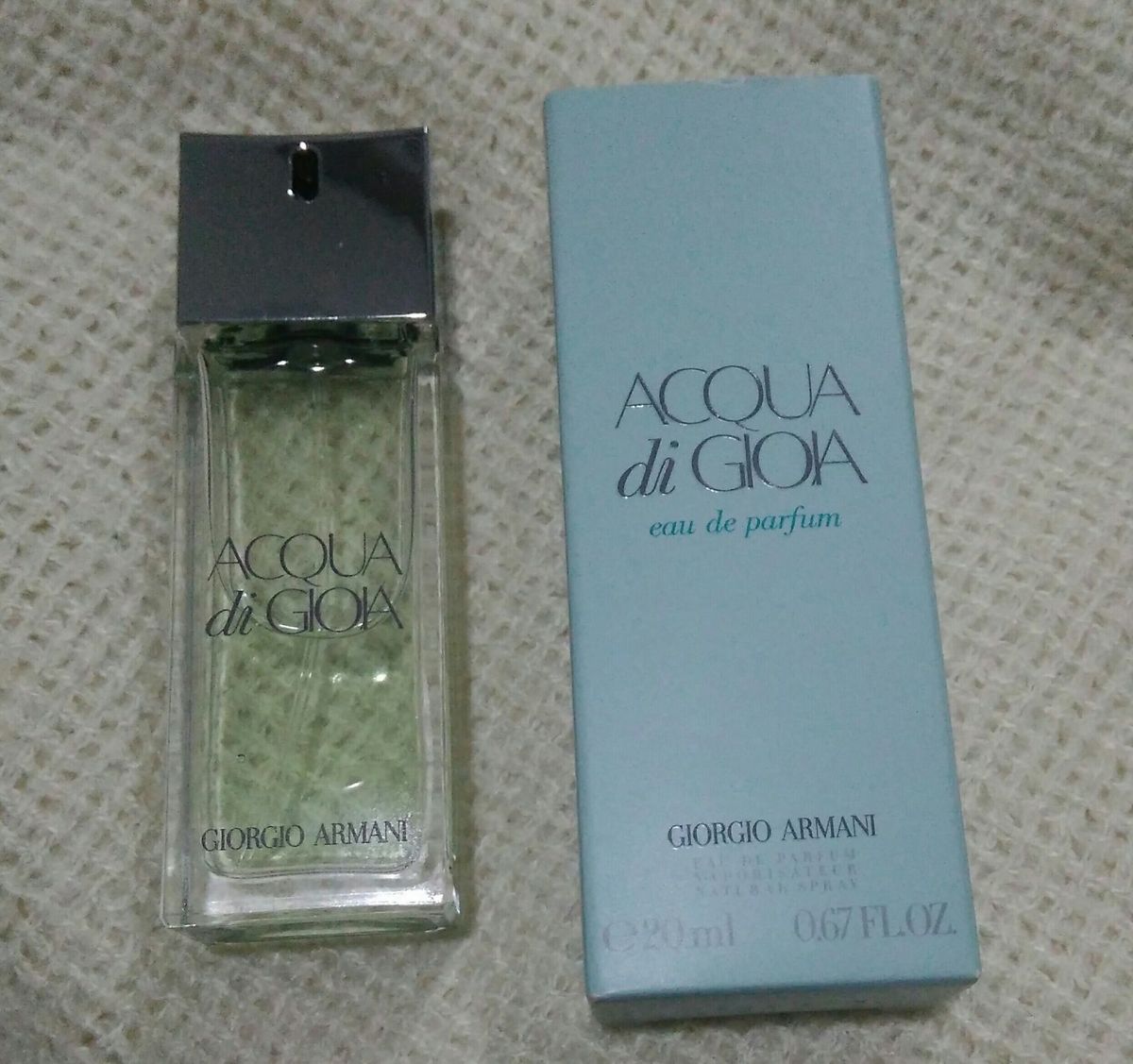 Acqua Di Gioia Miniatura Giogio Armani Original 20 Ml Perfume Feminino Giorgio Armani Nunca Usado 23106603 Enjoei