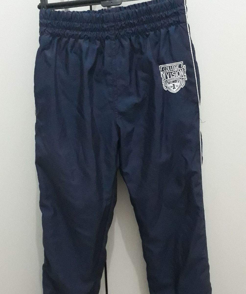 calça tactel forrada infantil