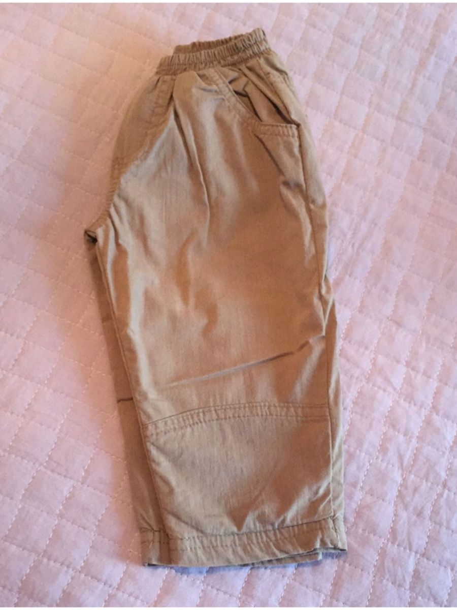 calça tactel forrada infantil