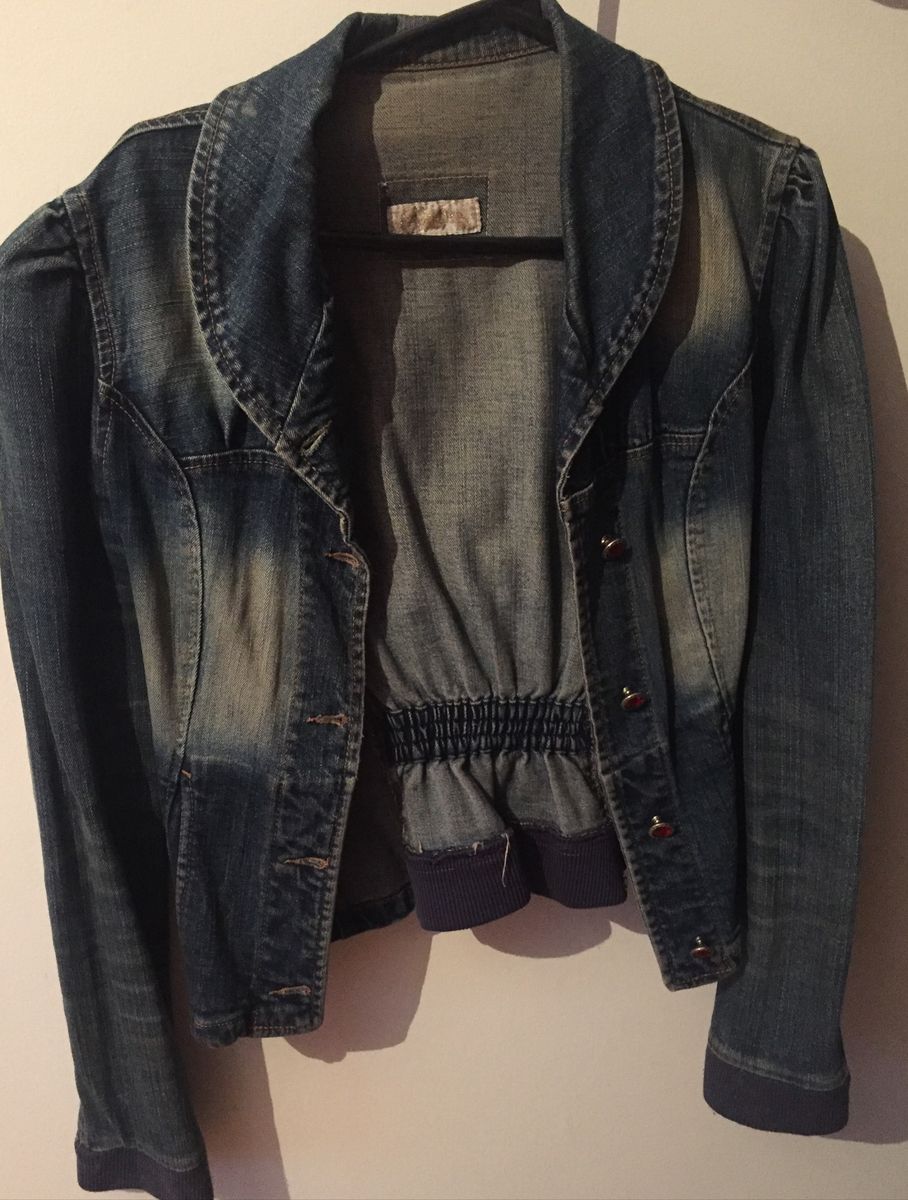 jaqueta jeans cavalera