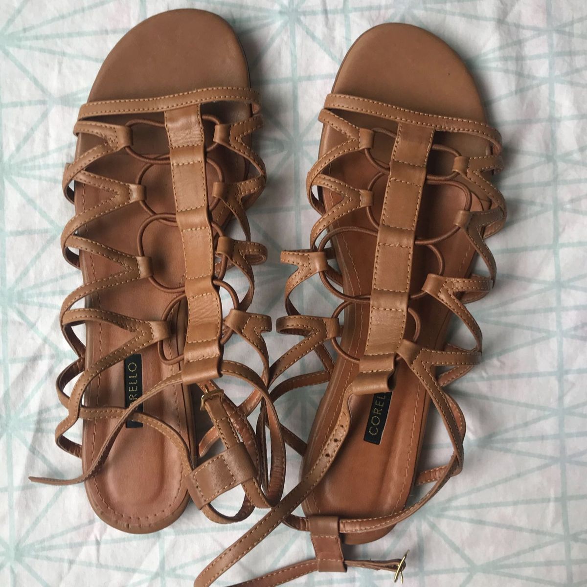 sandalia rasteira corello