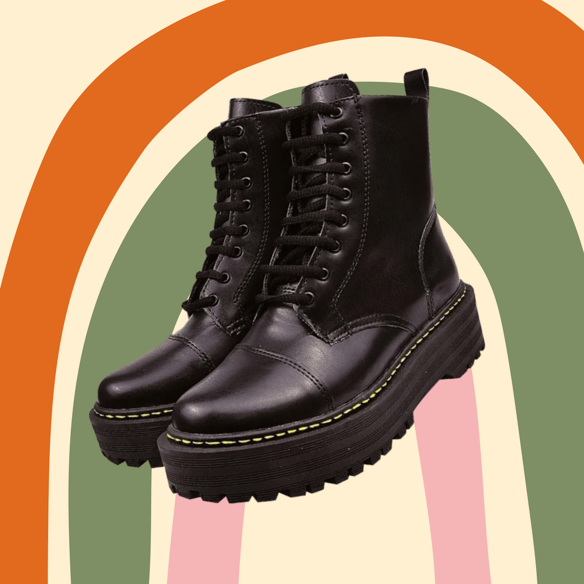 bota dr martens inspired