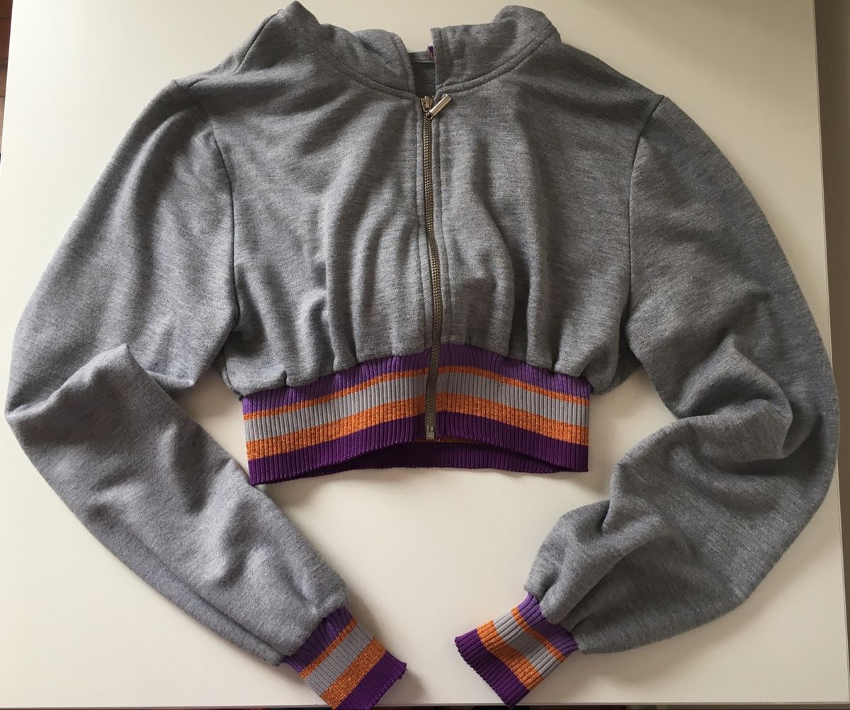 casaco feminino cropped