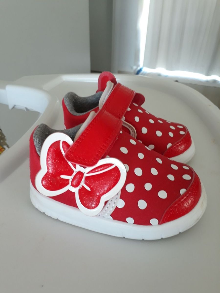 tenis adidas minnie vermelho