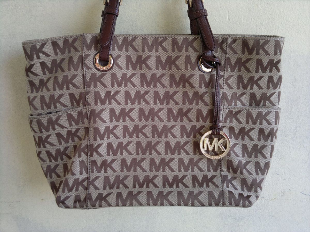 bolsa michael kors jet set monogram