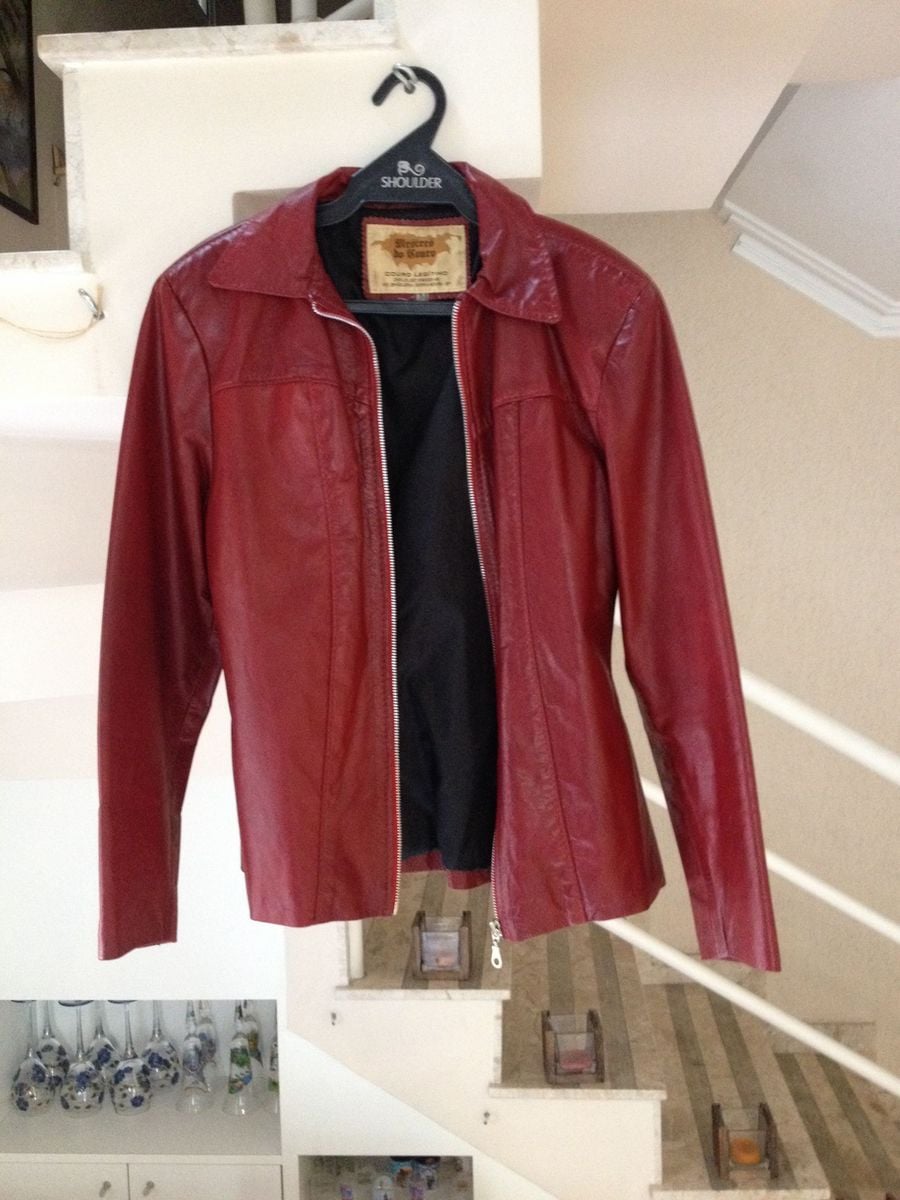 jaqueta de couro serra negra