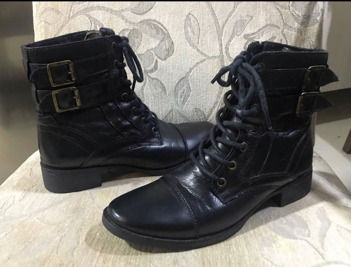 bota coturno feminina constance