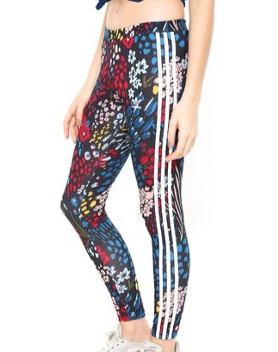 legging adidas floral