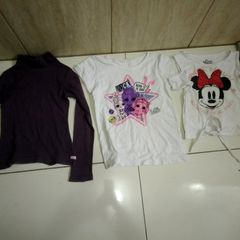 Lote 2 Camisetas Menina | Roupa Infantil para Menina Bad Cat Usado 78693116  | enjoei