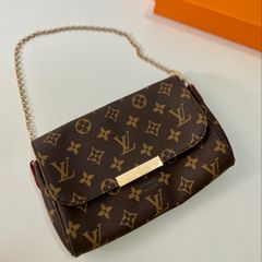 Bolsa ORIGINAL de Ombro Louis Vuitton com Alça de Corrente