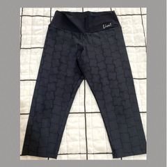 Legging Hollister Azul e Preto com Bolso Lateral M Oficial