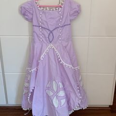 Fantasia Vestido Princesa Sofia Disney Tamanho 3/4 Anos, Roupa Infantil  para Menina Lorcon Usado 91580097