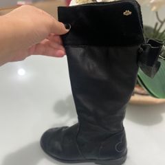 Bota Lilica Ripilica Roqueira Infantil Preta - Compre Agora