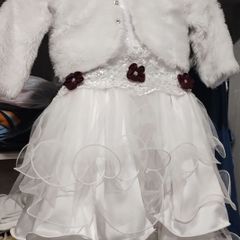 Vestido Daminha Com Laco, Comprar Novos & Usados