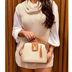 Alça de Bolsa Louis Vuitton Original Caramelo Feminina