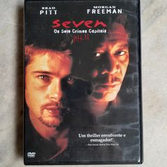DVD Seven, Os Sete Crimes Capitais (SEMI-NOVO!!!) - Brad Pitt