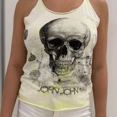 TRICOT SKULL LOGO CAVEIRA JOHN JOHN - Comprar em Bampas