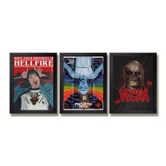 Quadro Decorativo Poster Stranger Things Temporada 2 30x42cm