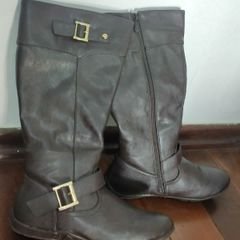 Bota Feminina Tratorada Montaria Fashion Original, Bota Feminina Lv Botas  Nunca Usado 80293121