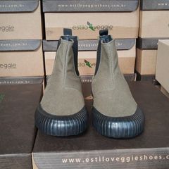 Creeper Preto Fosco Estilo Veggie Shoes