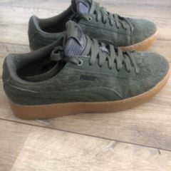 Tenis puma discount color verde militar