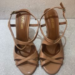 Sandália DAFITI SHOES Tiras Branca - Compre Agora