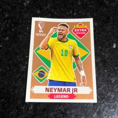 Figurinhas Legends Copa 2022- Neymar Bronze, Mané Bronze, Reyna