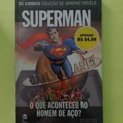 HQ Super Man O que Aconteceu ao Homem de Aço ? (Capa Dura)