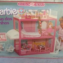 Casa da Barbie Estrela com móveis e acessórios Anos 80 