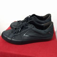 tênis couro reserva texturizado preto