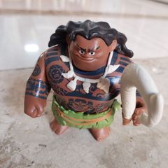 Fantasia de moana maui com camiseta e calça, traje para festa de