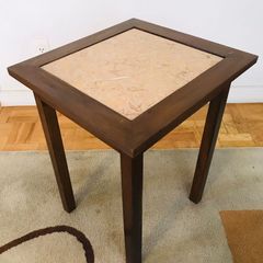 Mesa de jogos madeira maciça de tampo reversivel 1,10x76cm - Garimpo Home