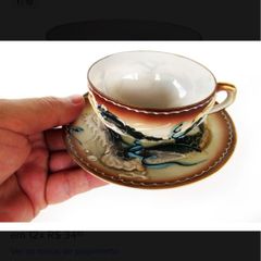 Antigo Jogo Café Ou Chá Porcelana Japonesa Meito (cod. 80)