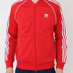jaqueta adidas originals vermelha
