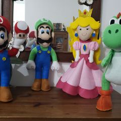 Yoshi Super Mario em Feltro, Item Infantil Mimos Da Alice Nunca Usado  92203179