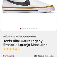 Tênis Nike Court Legacy Masculino - Branco