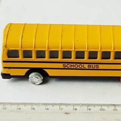 Miniatura Ônibus Escolar Amarelo - Die Cast: School Bus - Toyshow