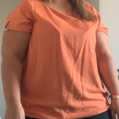 Blusa Plus Size Laranja, Comprar Novos & Usados