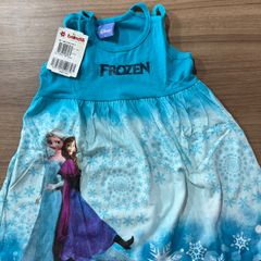 Vestido Infantil Frozen Elsa Branco Azul Aniversário Temático Festa  Fantasia Ctdlxfrozen01ano, Roupa Infantil para Menina Nunca Usado 91166655