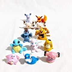 Kit 8 Bonecos Pokemon Anime Figure Pikachu Eevee Squirtle Bulbassauro |  Brinquedo Pokémon Nunca Usado 85844854 | enjoei