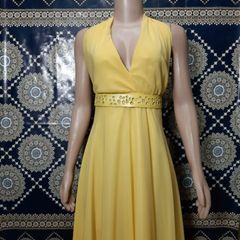 vestido longo amarelo madrinha