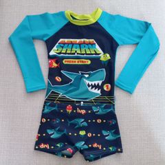 Conjunto Uv50+ Original Infantil Praia Roblox