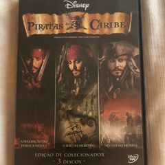 Dvd Blue-Ray Piratas do Caribe, Filme e Série Disney Usado 67737121