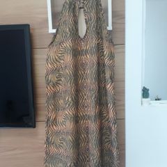 Vestido Curto de Alça Fina