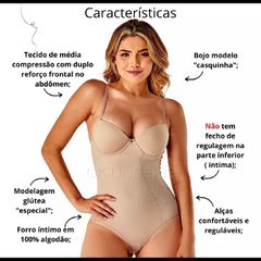Cinta Modeladora Feminina Body Pré Moldado Tamanho GG - Miracle Belt
