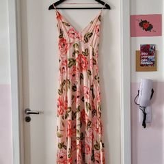 Vestido longo florido (Forever 21)