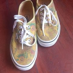 Tenis vans van gogh hot sale girassol