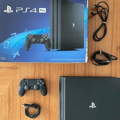 Ps4 Pro Branco 1 Controle 1 Jogo, Console de Videogame Sony Usado 65347119